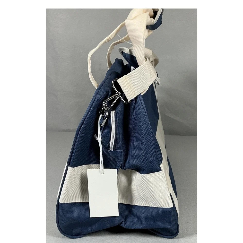RicherPoorer Golf Navy Duffle Bag Weekender Travel Gym Bag NWT